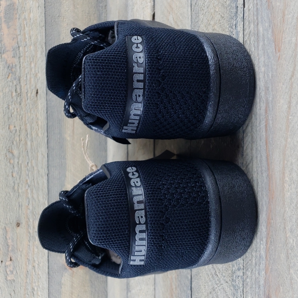 adidas PW Superstar PK Originals Pharrell Williams Primeknit Triple Black - Picture 4 of 10